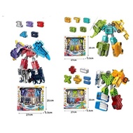JJTAN Robot Transforming 5 in 1 No 991-4 A/B/C armor gear building blocks toy