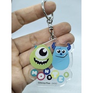 Monster Inc. Characters Acrylic Keychain