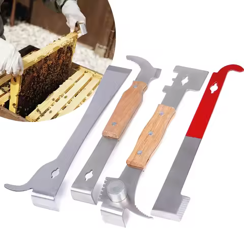 1Pcs Beekeeping Equipment Stainless Steel Bee Hive Hook Scraper Multifunctional Beekeeping Tool Hive
