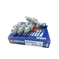 NGK IRIDIUM IX BKR6EIX SPARK PLUGS WIRA | SUZUKI SWIFT | HYUNDAI | MAZDA | NISSAN | KELISA | MYVI | 