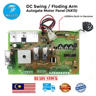 OAE Original Learning Panel Build in 433 MHz Receiver Board DC Swing Floding Arm Autogate Motor panel (NX15)