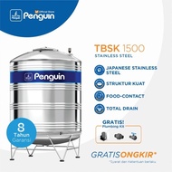 Tandon / Toren / Tangki Air Stainless Penguin TBSK 1500 - 1.500 Liter
