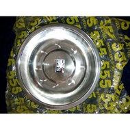 SMALL PLATE SMALL BOWL SIZE 16CM STAINLESS STEEL BRAND 555
