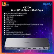 Cudy CS700 - Dual 4K 10 Gbps USB-C Dock