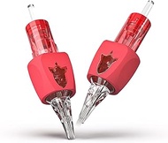 Wormhole Tattoo Needles 7M1 Needle Cartridge #10 Bugpin 7 Magnum Tattoo Cartridge Needles 20PCS Disp