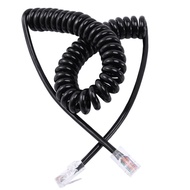 8pin Microphone Cable Cord for Icom Mobile Radio Speaker Mic HM-98 HM-133 HM-133v HM-133s DTMF for I