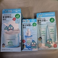 包順豐 Bringgreen x Hangyodon Sanrio Bring Green Bamboo Hyalu Water Boosting Toner Pad 竹萃保濕爽膚棉片 Bamboo 
