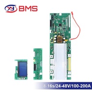 XJ BMS Smart Bms 13s 14s 15s 16s 24v 48v 100a 200a Customizable Solar Energy Storage Battery Managem