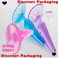 【Premium Quality】Anal plug for men and women, transparent suction cup anal plug, female pleasure dev