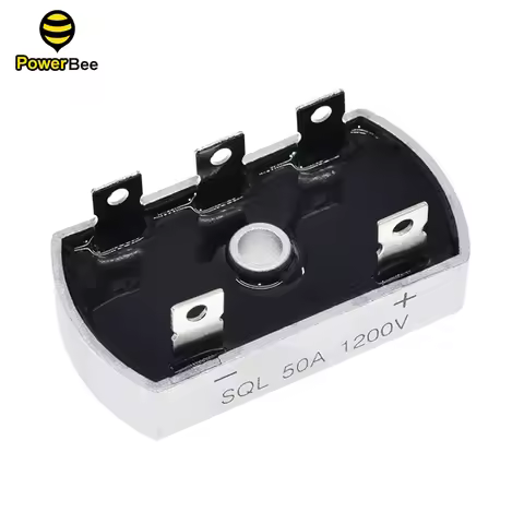 Brand New Three Phase Diode Bridge Rectifier SQL50A 1200V Aluminum Metal Case 50Amp Fast Recovery Re