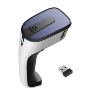 Wireless 2D Barcode QR Code Scanner Handheld CMOS Imager Portable USB Reader with Auto Sensing, Read