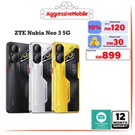 Nubia Neo 3 5G Telefone Pintar [256GB ROM+20GB RAM | Unisoc T8300]  - 1 Tahun Jaminan