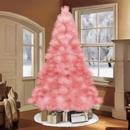 (WY) GSE PINK TREE Christmas Tree 120cm 150cm 180cm 210cm 4Ft 5Ft 6Ft 7Ft Metal Stand ( PINK TREE ) Fas