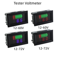 Car Battery Charge Level Indicator 12V 24V 36V 48V 60V 72V Lithium Battery Capacity Meter Tester Dis