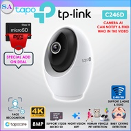 TP-Link Tapo C260 Wireless Indoor CCTV Pan Tilt AI Home Network Security WiFi Camera