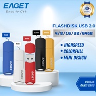 EAGET F5 FlashDisk USB2.0 FlashDrive Ultra Speed 4GB/8GB/16GB/32GB/64GB OFFICIAL 5 YEAR WARRANTY
