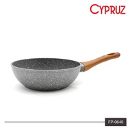 [ Fp-0640 Fry Wok Marble 20cm/frying Pan 20cm/frying Pan