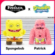 Fuggler × SpongeBob Edition Plush – Creepy Cute Collectible Doll (SpongeBob / Patrick)