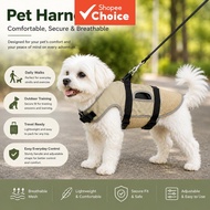 Dog Breathable Harness Vest Adjustable Escape Proof With Pocket For Small Breeds, Puppy Dress Dog Cl