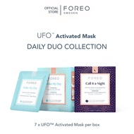 FOREO UFO Activated Mask Daily Duo Collection Facial Mask | Face Masks Packs | Beauty &amp; Personal Care