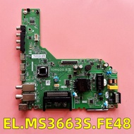 Original EL.MS3663S.FE48 LCD TV three-in-one motherboard EL MS3663S FE48 tested well