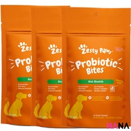Zesty Paws Probiotic Bites for Dogs Gut Health [Pumpkin Flavor] (30 Soft Chews) (EXP:06 2026)