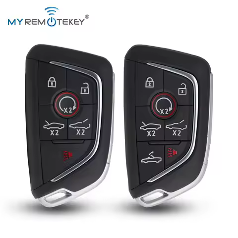 MYremotekey FCC YG0G20TB1 smart key shell 6/7 button for 2020-2021 Chevrolet Corvette C8 PN 13538851
