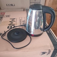 BAYAR COD Teko listrik stainless low watt/Teko listrik 1.8liter/Pemanas air DAYA RENDAH 450W / Teko