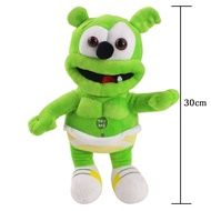 30cm Singing Gummy Plush Toys With Music Voice Gummy Bear Stuffed Dolls Peluche Sounding Bear Plushi