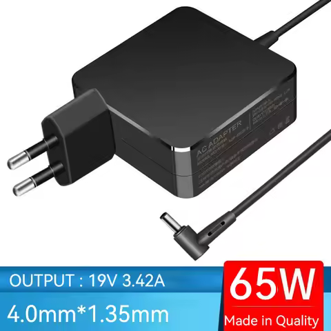 19V 3.42A 65W 4.0*1.35MM Laptop Ac Adapter Charger For Asus A540S X540SC K556U F556UB A541SA U38DT U