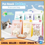 CATQUEEN Pudding Fresh Goat Milk Fish Oil Jelly Pet Dog Pudding Dog treat Cat Food Hamster Snack Cal