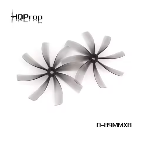 8pairs HQProp 89MMX8 89mm 3.5inch Propeller 8-Blade Prop CineWhoop ProTek35 For RC DIY FPV Racing Dr