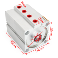 BT30 ATC Mechanical Spindle Unit Automatic Tool Change Power Head Kit Air Pneumatic Boosting Cylinde