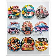 [B17(a)] Japan Fridge Magnets Souviner | Hakone | Iejima | Tokyo Tower | Nikkokisuge | Nekomanju | S