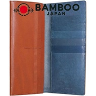 [Belcote] Camel Long Wallet Men's Women's Large Capacity Compact Tochigi Leather Wallet Easy to use 