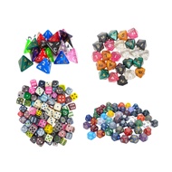 Chessex Dice -Assorted Random Dice D4, D6, D8, D10, D12, D20 Dice (1 Piece)