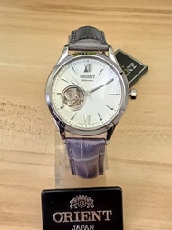 ORIENT Japan นาฬิกาสัญชาติญี่ปุ่น ระบบ Automatic โชว์เครื่อง สายหนังแท้ สินค้าแท้ ประกัน1ปีศูนย์ไทย