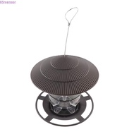 REEMOOR Food Container With Hang Rope Gazebo Flying Animal Hanging Feed Station Outdoor Feeding Tool
