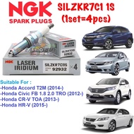 NGK Laser Iridium Spark Plug 92932 SILZKR7C11S Honda Accord 2014-/Civic FB 2012 1.8& 2.0 TRO/CRV 201
