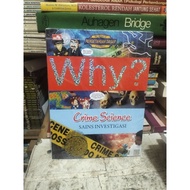 Comic WHY? Crime Science investigation Science