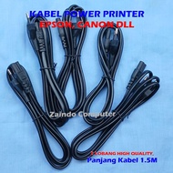 High QUALITY 2-hole PRINTER POWER Cable, EPSON PRINTER POWER Cable, CANON PRINTER POWER Cable