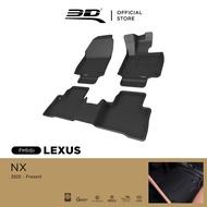 3D Mats พรมปูพื้นรถยนต์ LEXUS NX-SERIES AZ20 2022 - 2026  พรมกันลื่น พรมกันนํ้า พรมรถยนต์