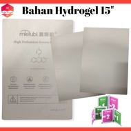 LAYAR HYDROGEL MATERIAL SPECIAL FOR LAPTOP AND TABLET UP TO 15 INCH / HYDROGEL SCREEN PROTECTOR / PL