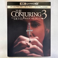 The Conjuring 3: The Devil Made Me Do It 4K Ultra HD Blu-ray Movie (In Slipcase)