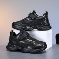 Children Shoes Black Children's Shoes Campus White Shoes Double Mesh Breathable Black Students Campu