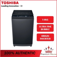 Toshiba AW-DUM1500LM(SG)  Top Load Inverter Washing Machine (14kg)