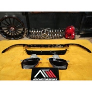 BMW G20 340 rear diffuser and exhaust