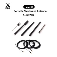 Xiegu VM-01 5MHz-50MHz Vertical Telescopic Shortwave Antenna for XIEGU G90 X6100