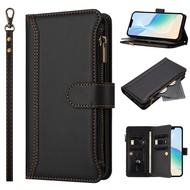 Zipper Pocket Phone Case Coque For Huawei Honor 600 600 Pro 600 Lite 600 Smart MRK-NX1 NX3 Leather W