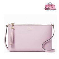 **CHAT FOR THE AVAILABILITY**NEW AUTHENTIC KATE SPADE IVY STREET AMY QUARTZ PINK SMOOTH LEATHER CROSSBODY WKRU4856